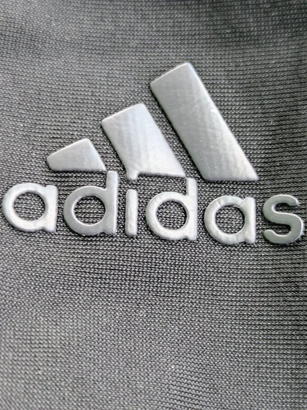 Adidas One Piece Black Athletic Swimsuit with White Side Striped Girls 14-16 Y